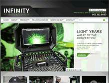 Tablet Screenshot of infinity3dlaser.com